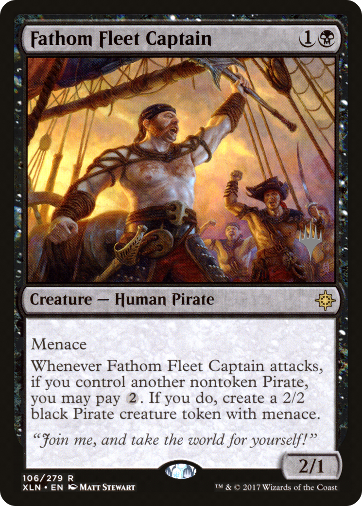 Fathom Fleet Captain (PPM20-106) [Promo Pack: Ixalan Promos] Foil