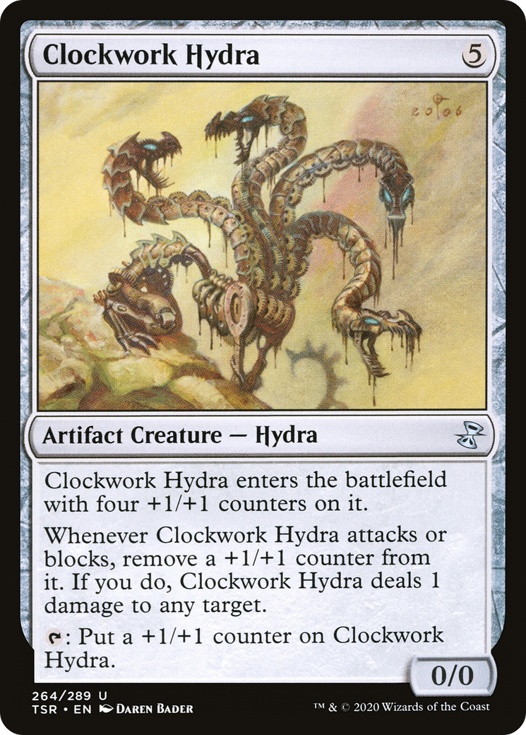 Clockwork Hydra (TSR-264) [Time Spiral Remastered] Foil