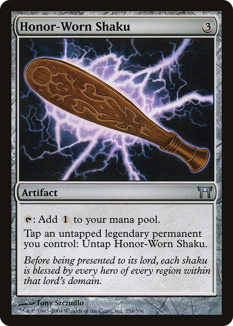 Honor-Worn Shaku (CHK-254) [Champions of Kamigawa] Foil