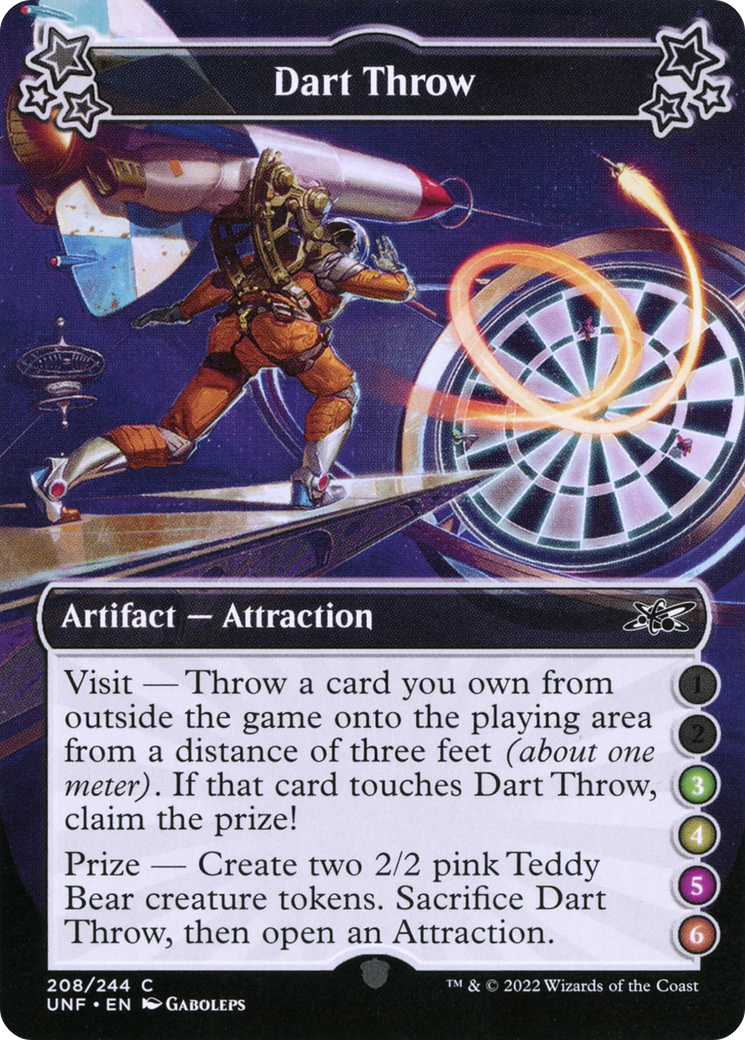 Dart Throw (3-4-5-6) (UNF-208) [Unfinity]