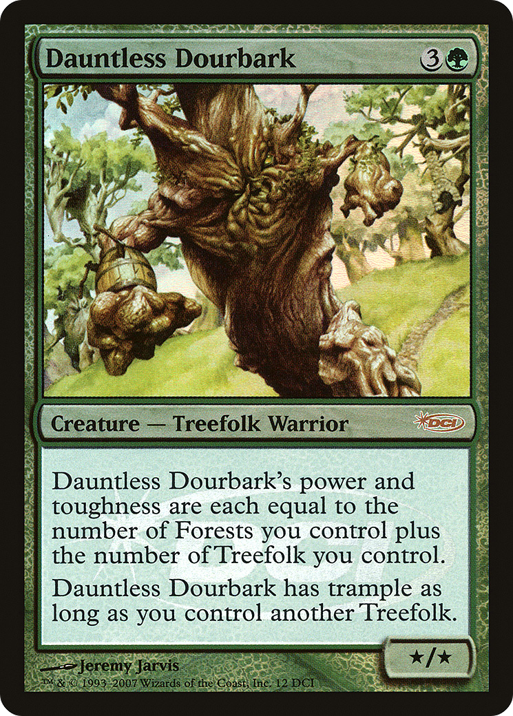 Dauntless Dourbark (WPN-012) [DCI Promos] Foil