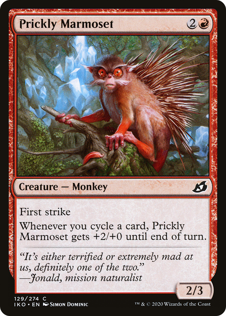 Prickly Marmoset (IKO-129) [Ikoria: Lair of Behemoths]