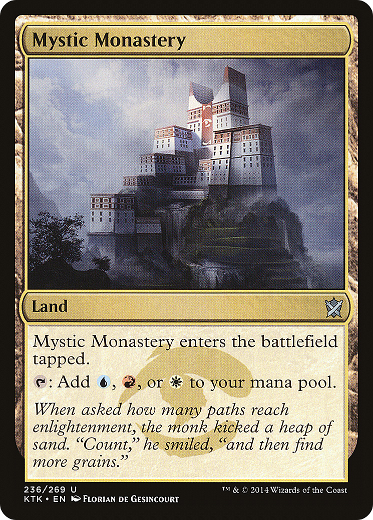 Mystic Monastery (KTK-236) [Khans of Tarkir]