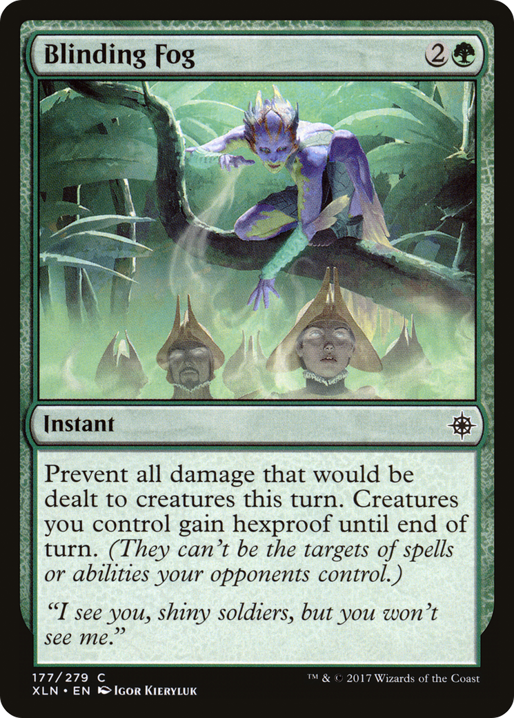 Blinding Fog (XLN-177) [Ixalan] Foil