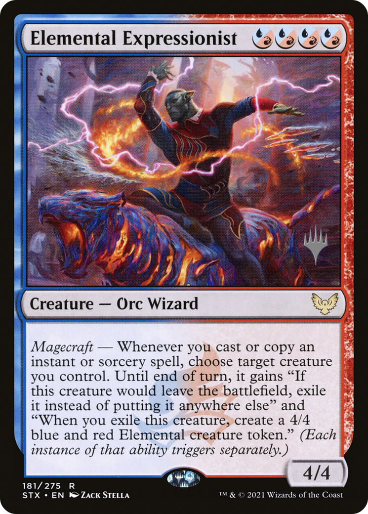 Elemental Expressionist (PPSTX-181) [Promo Pack: Strixhaven: School of Mages Promos]