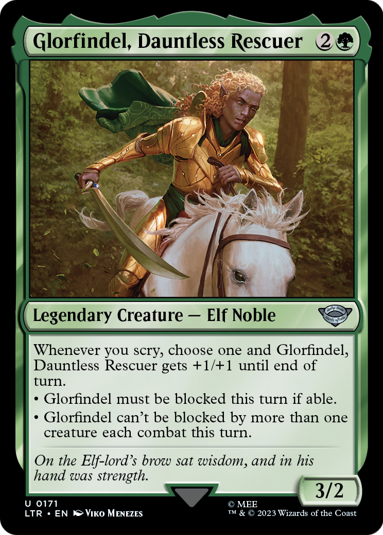 Glorfindel, Dauntless Rescuer (LTR-171) [The Lord of the Rings: Tales of Middle-earth]