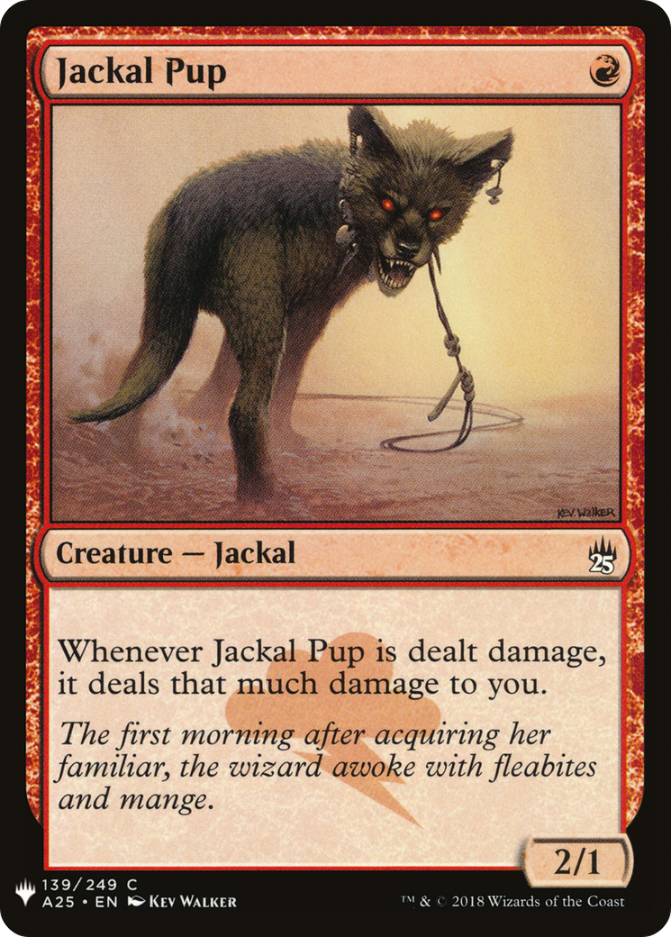 Jackal Pup (LIST-A25-139) [The List]