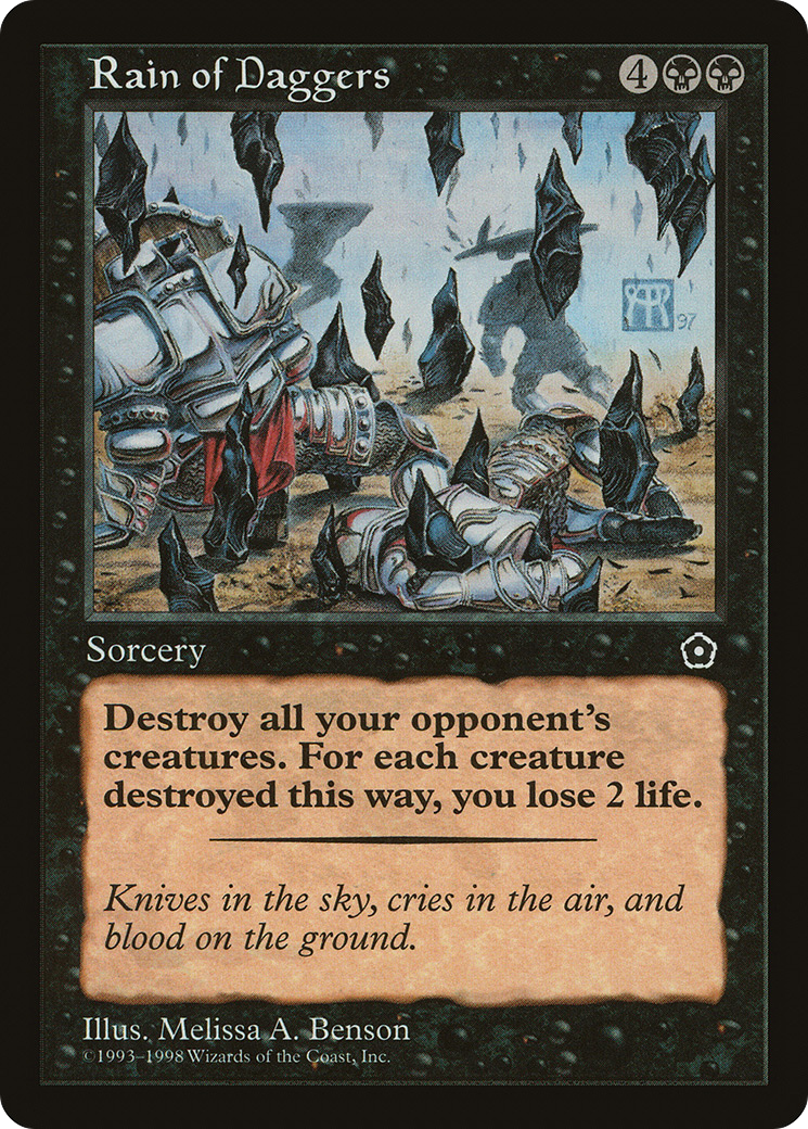 Rain of Daggers [Portal Second Age]