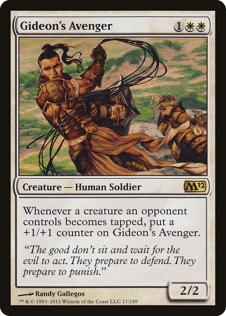 Gideon's Avenger (M12-017) [Magic 2012] Foil
