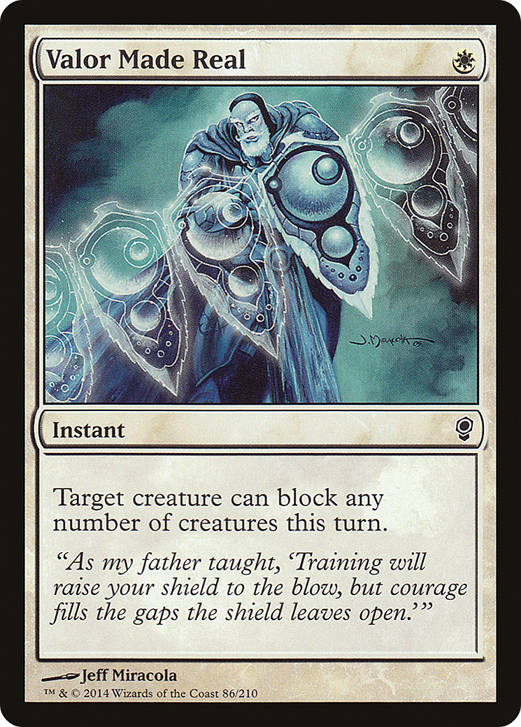 Valor Made Real (CNS-086) [Conspiracy] Foil