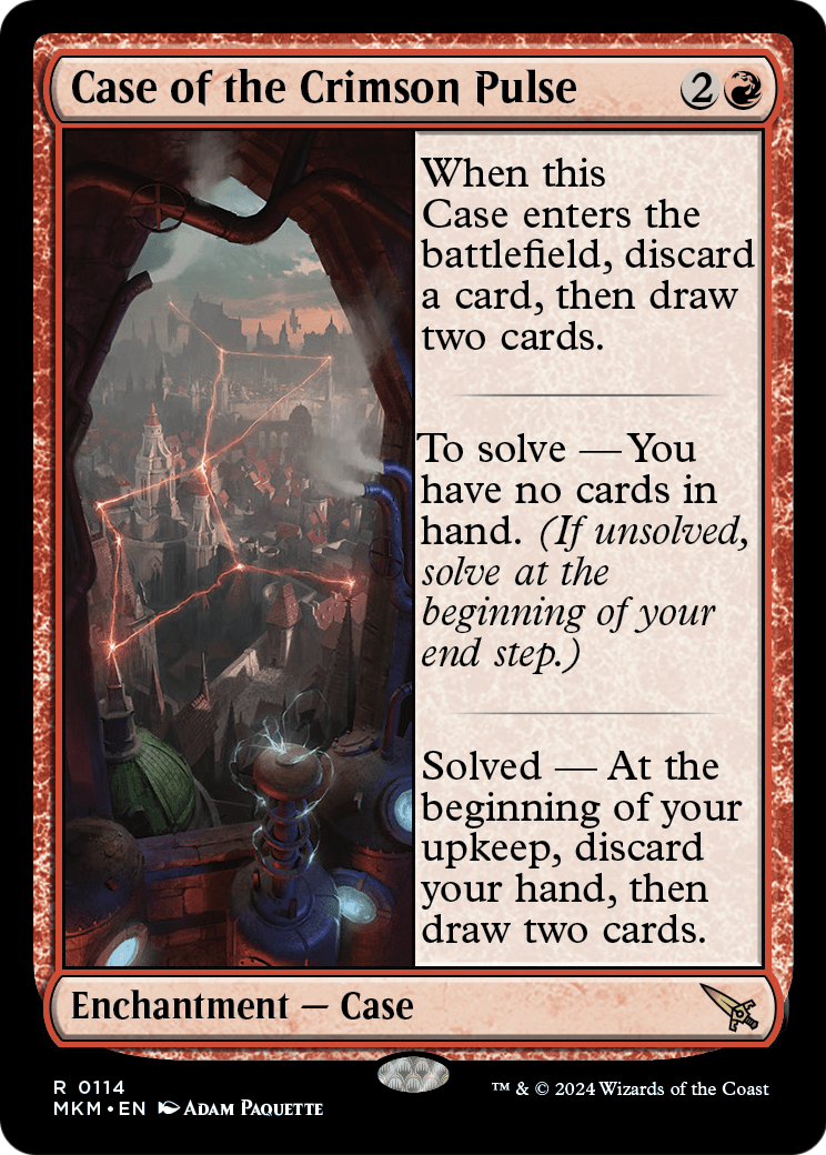 Case of the Crimson Pulse (MKM-114) [Murders at Karlov Manor]