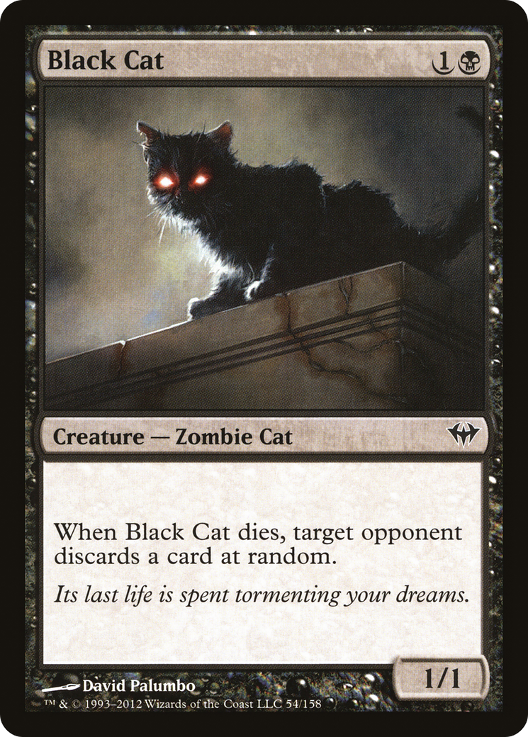 Black Cat (DKA-054) [Dark Ascension] Foil