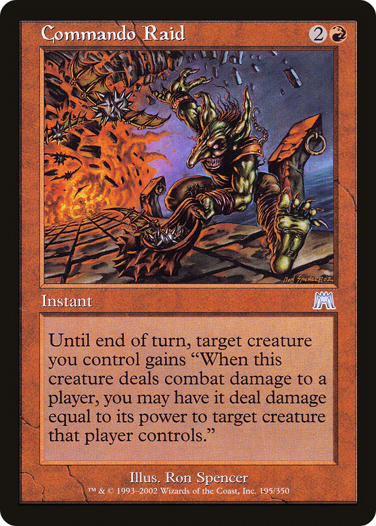 Commando Raid (ONS-195) [Onslaught] Foil
