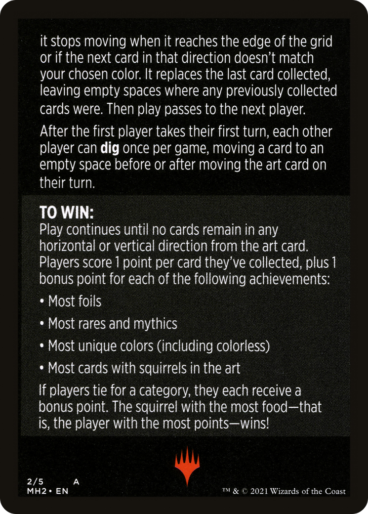 Foraging Squirrels // Foraging Squirrels (cont'd) (MMH2-002) [Modern Horizons 2 Minigames]