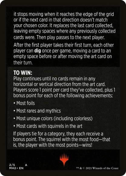 Foraging Squirrels // Foraging Squirrels (cont'd) (MMH2-002) [Modern Horizons 2 Minigames]