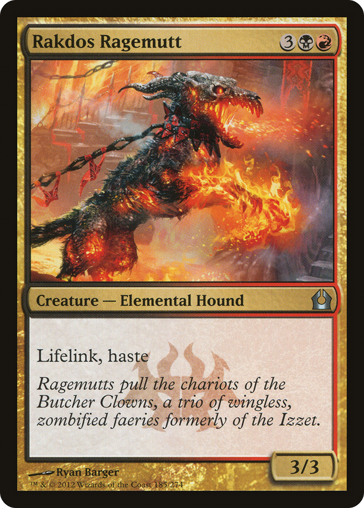 Rakdos Ragemutt (RTR-185) [Return to Ravnica]