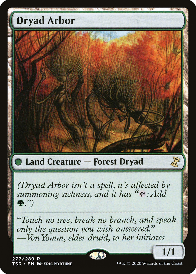 Dryad Arbor (TSR-277) [Time Spiral Remastered] Foil