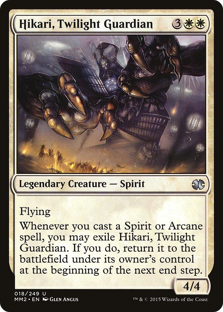 Hikari, Twilight Guardian (MM2-018) [Modern Masters 2015]