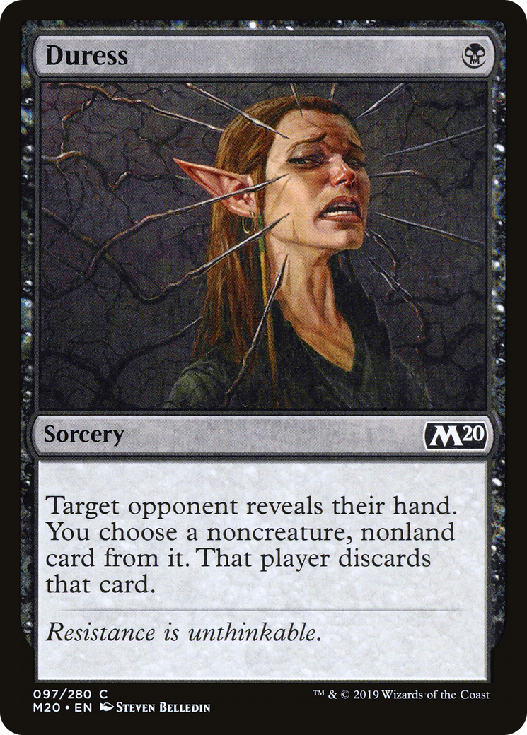 Duress (M20-097) [Core Set 2020]