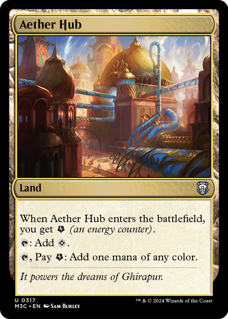 Aether Hub (M3C-317) [Modern Horizons 3 Commander]