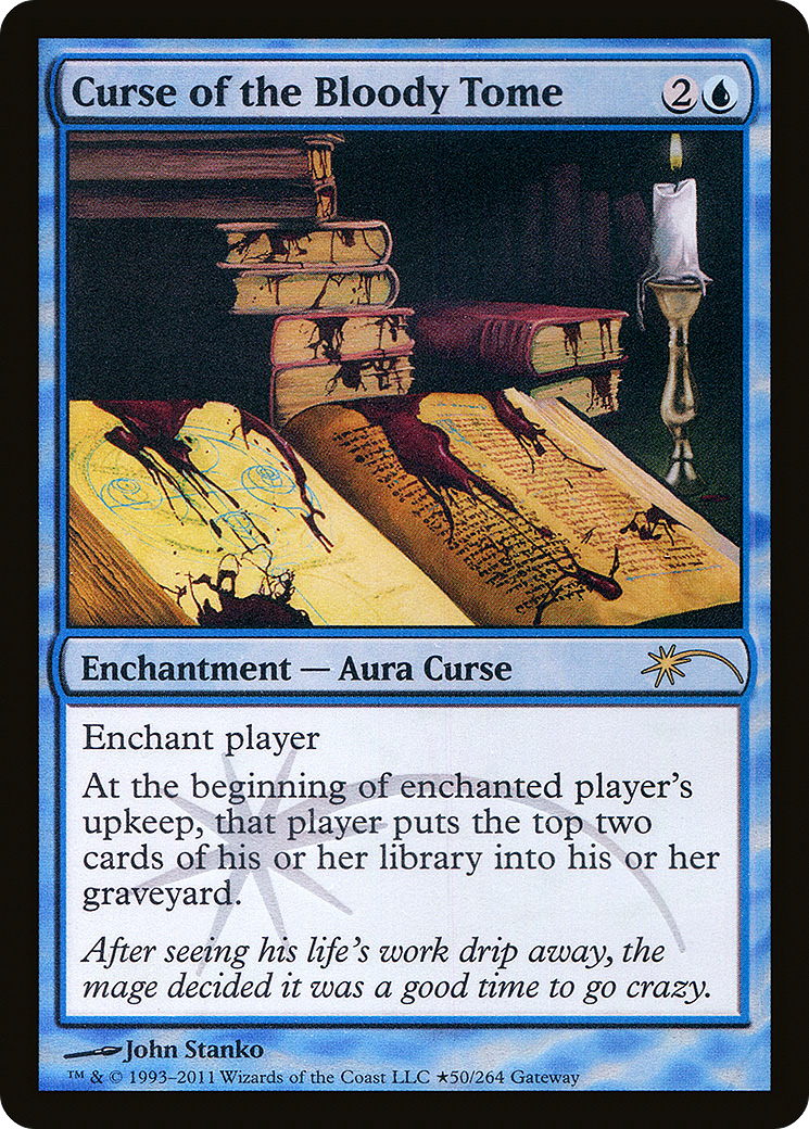 Curse of the Bloody Tome (WPN-080) [Wizards Play Network 2011] Foil