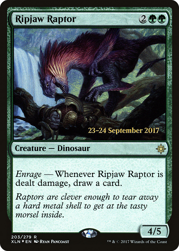 Ripjaw Raptor (PRE-203S) [Ixalan Promos] Foil