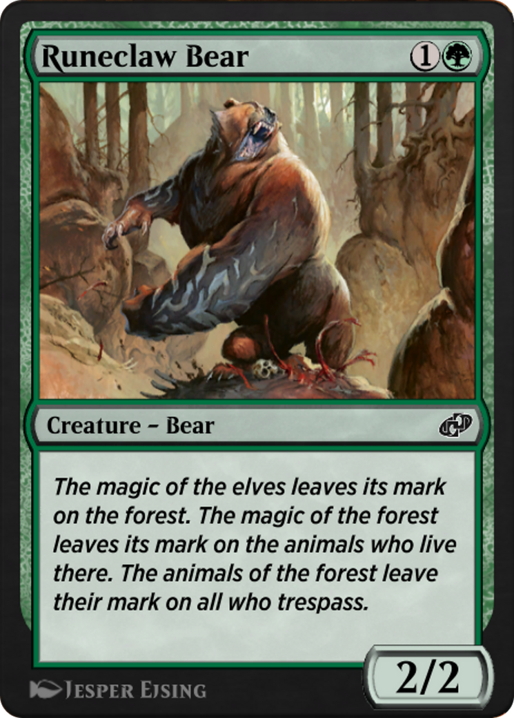 Runeclaw Bear (J21-624) [Jumpstart: Historic Horizons]