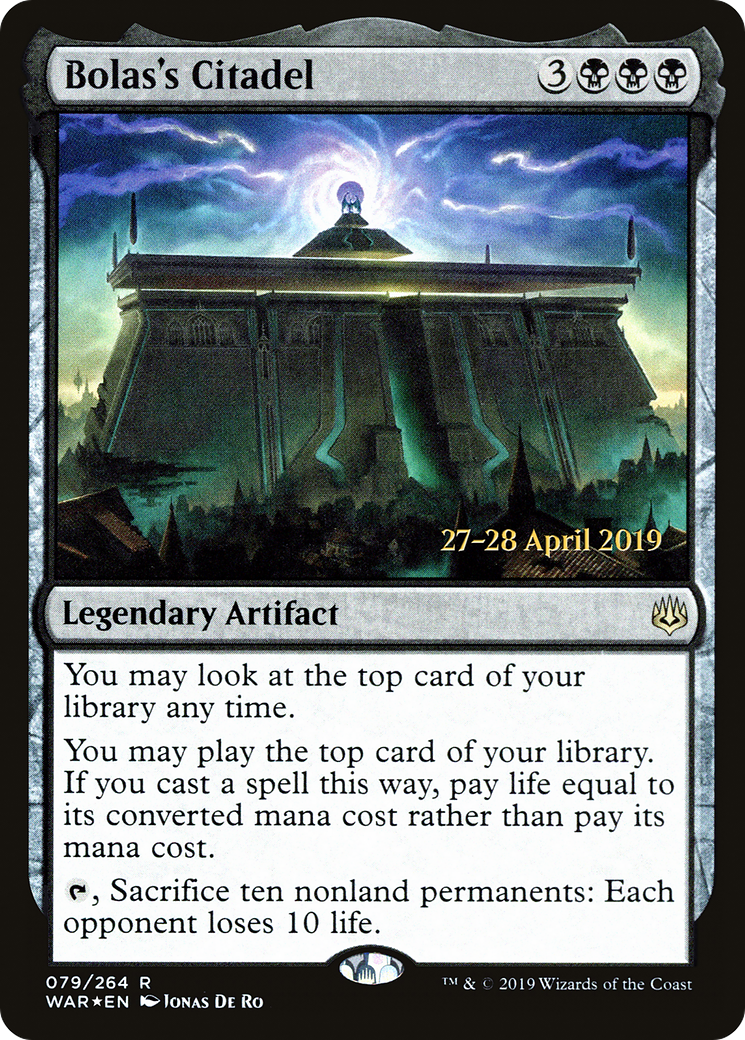 Bolas's Citadel (PRE-79S) [War of the Spark Promos] Foil