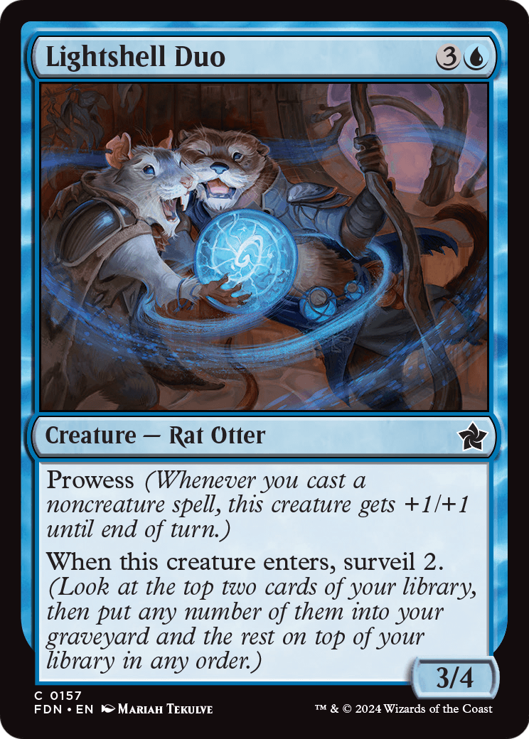 Lightshell Duo (FDN-157) [Foundations] Foil