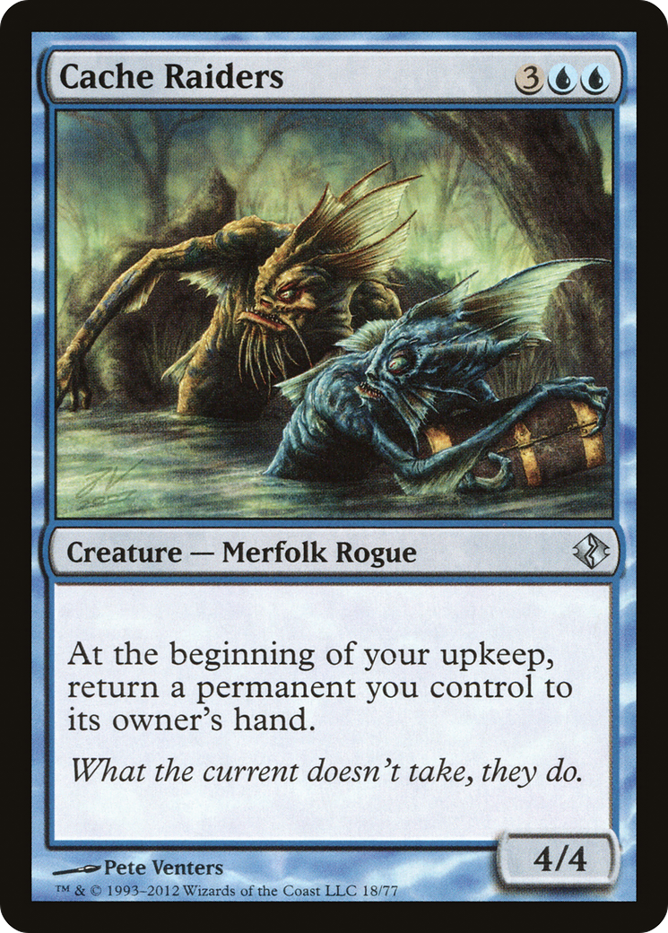 Cache Raiders (DDI-018) [Duel Decks: Venser vs. Koth]