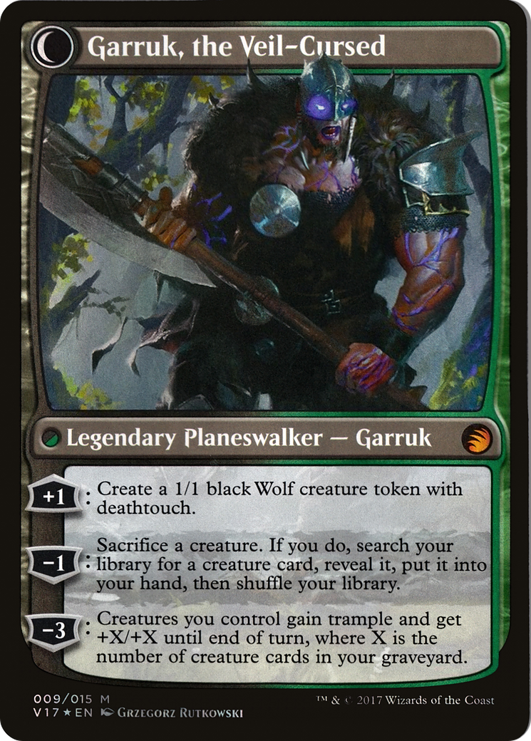 Garruk Relentless (V17-009) [From the Vault: Transform] Foil