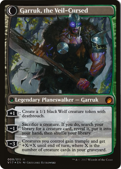 Garruk Relentless (V17-009) [From the Vault: Transform] Foil