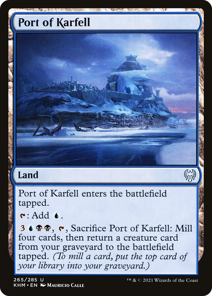 Port of Karfell (KHM-265) [Kaldheim] Foil