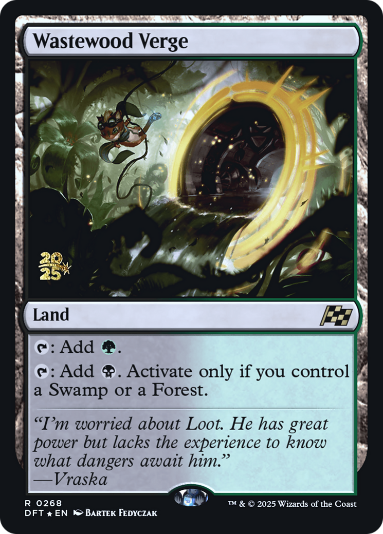 Wastewood Verge (PRE-268) [Prerelease Cards] Foil