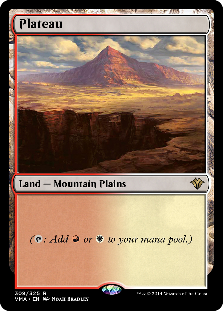 Plateau (VMA-308) [Vintage Masters] Foil