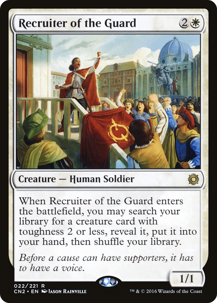 Recruiter of the Guard (CN2-022) [Conspiracy: Take the Crown] Foil