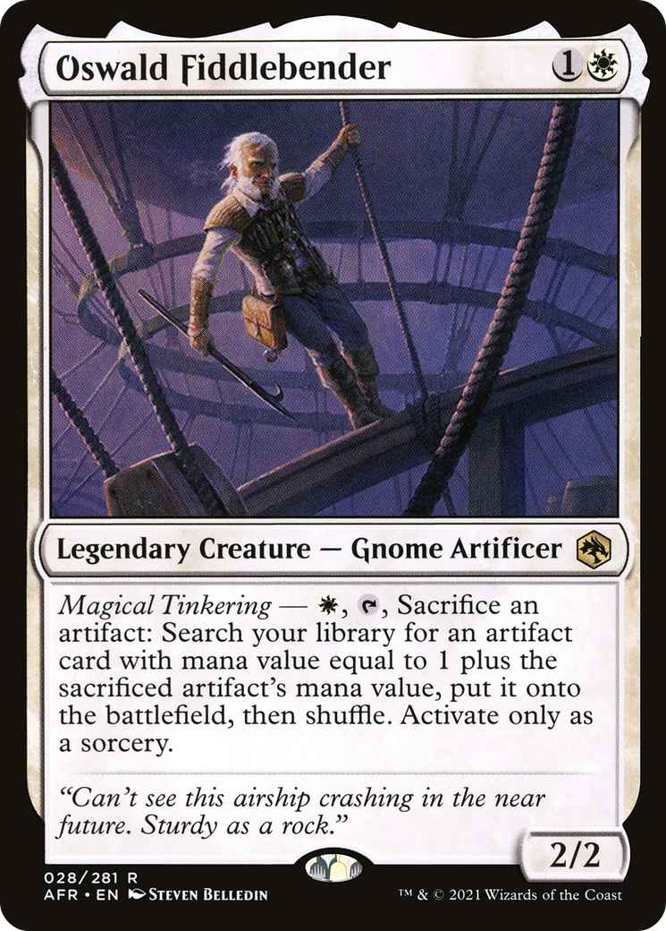 Oswald Fiddlebender (AFR-028) [Adventures in the Forgotten Realms] Foil