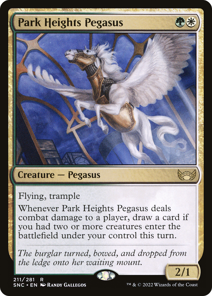 Park Heights Pegasus (SNC-211) [Streets of New Capenna] Foil
