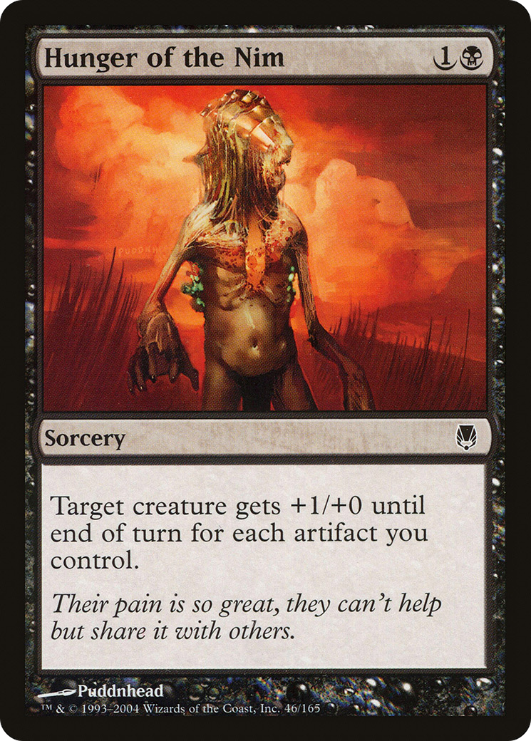 Hunger of the Nim (DST-046) [Darksteel] Foil