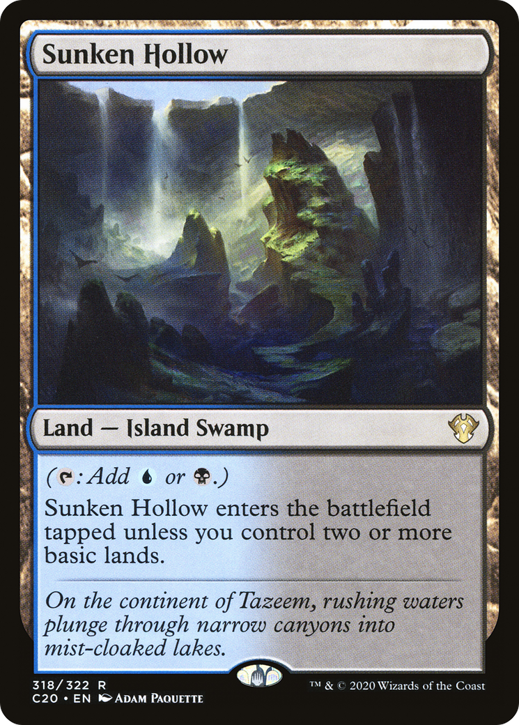 Sunken Hollow (C20-318) [Commander 2020]
