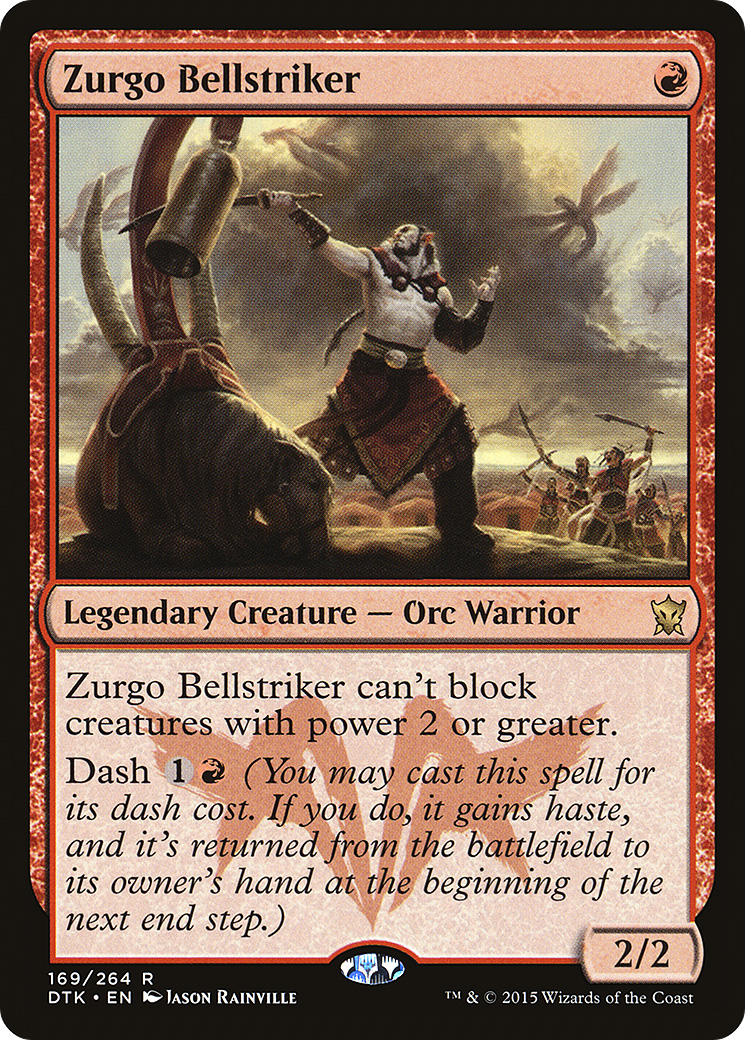 Zurgo Bellstriker (DTK-169) [Dragons of Tarkir] Foil