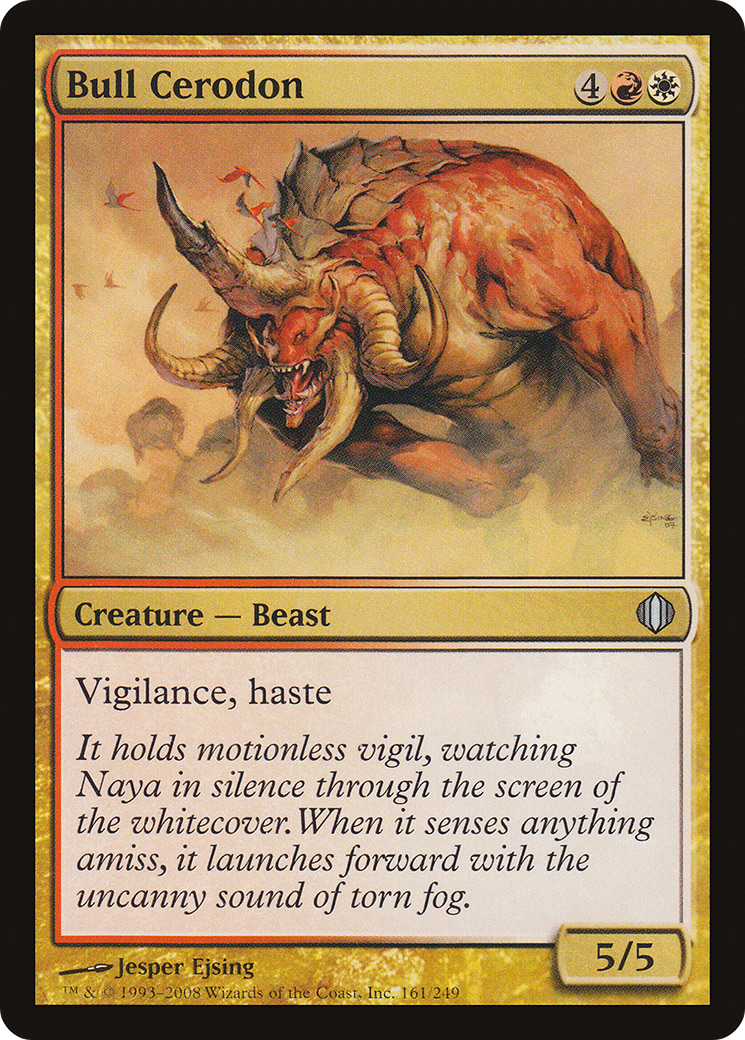 Bull Cerodon (ALA-161) [Shards of Alara] Foil