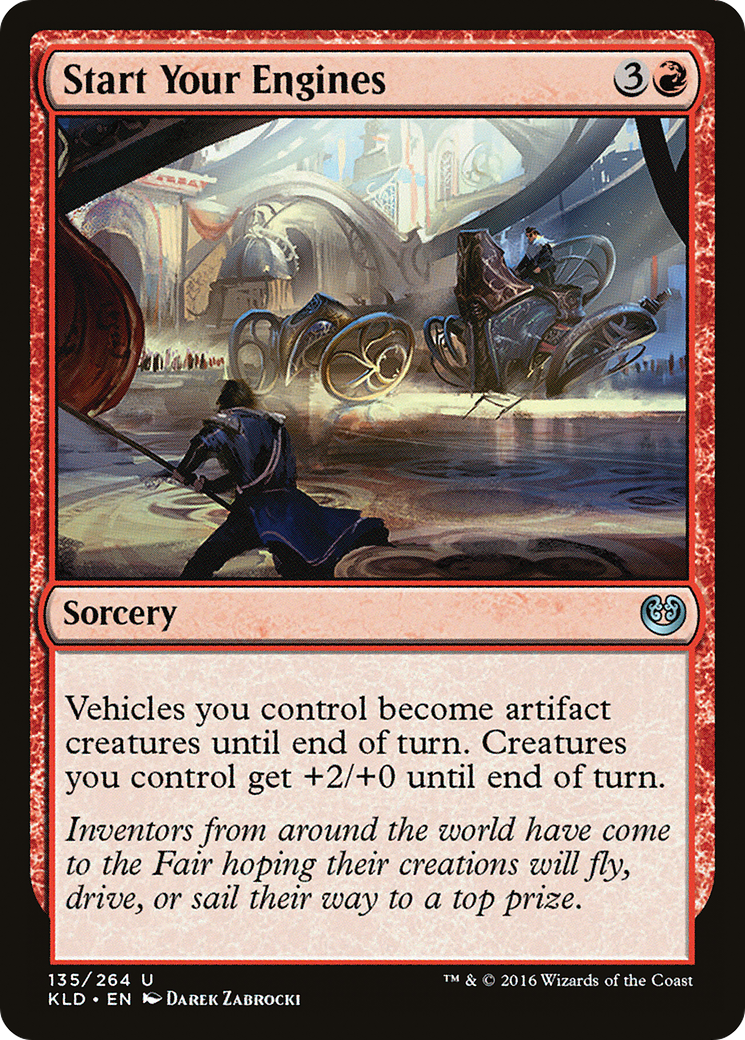 Start Your Engines (KLD-135) [Kaladesh] Foil