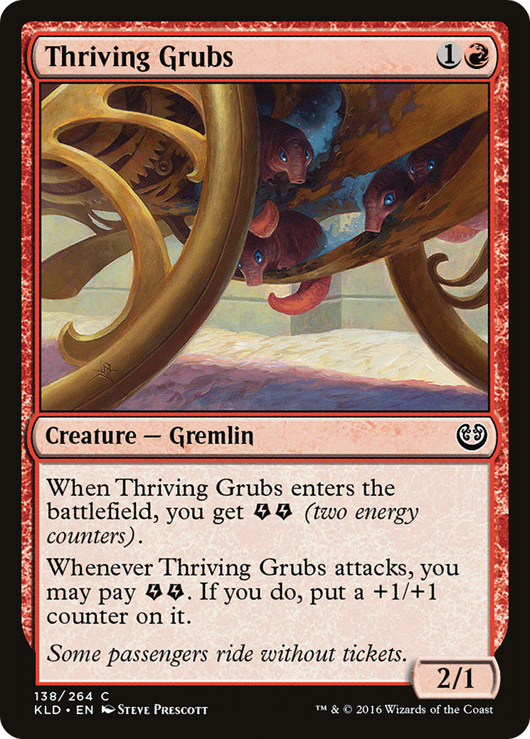 Thriving Grubs (KLD-138) [Kaladesh] Foil