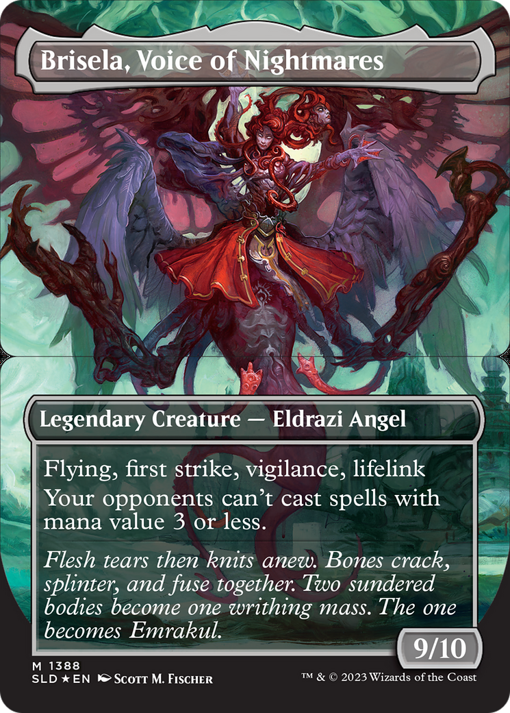 Brisela, Voice of Nightmares (SLD-1388B) (Borderless) [Secret Lair Drop]