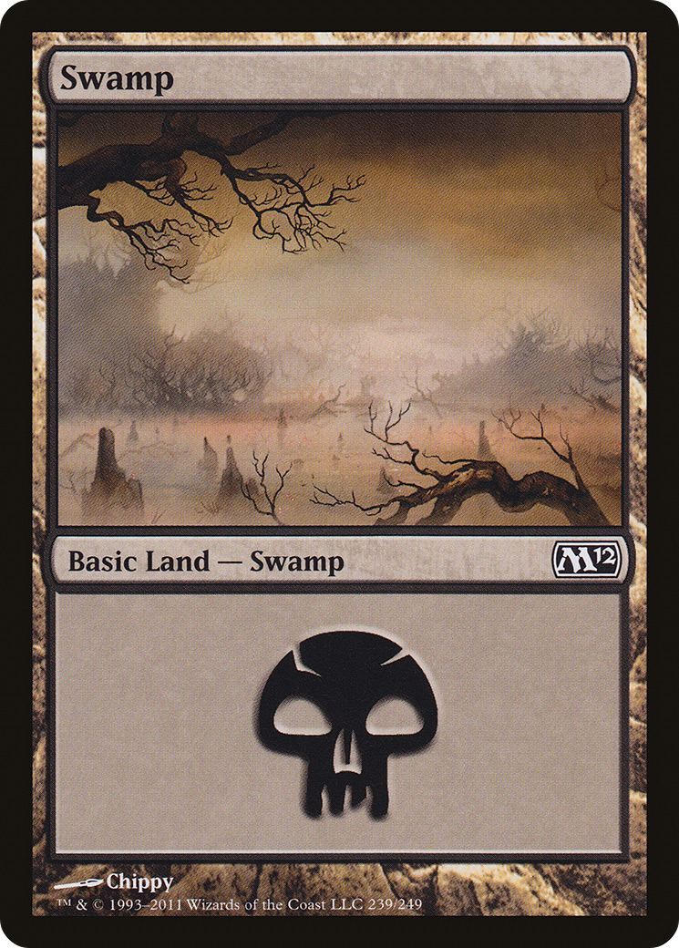 Swamp (M12-239) [Magic 2012] Foil