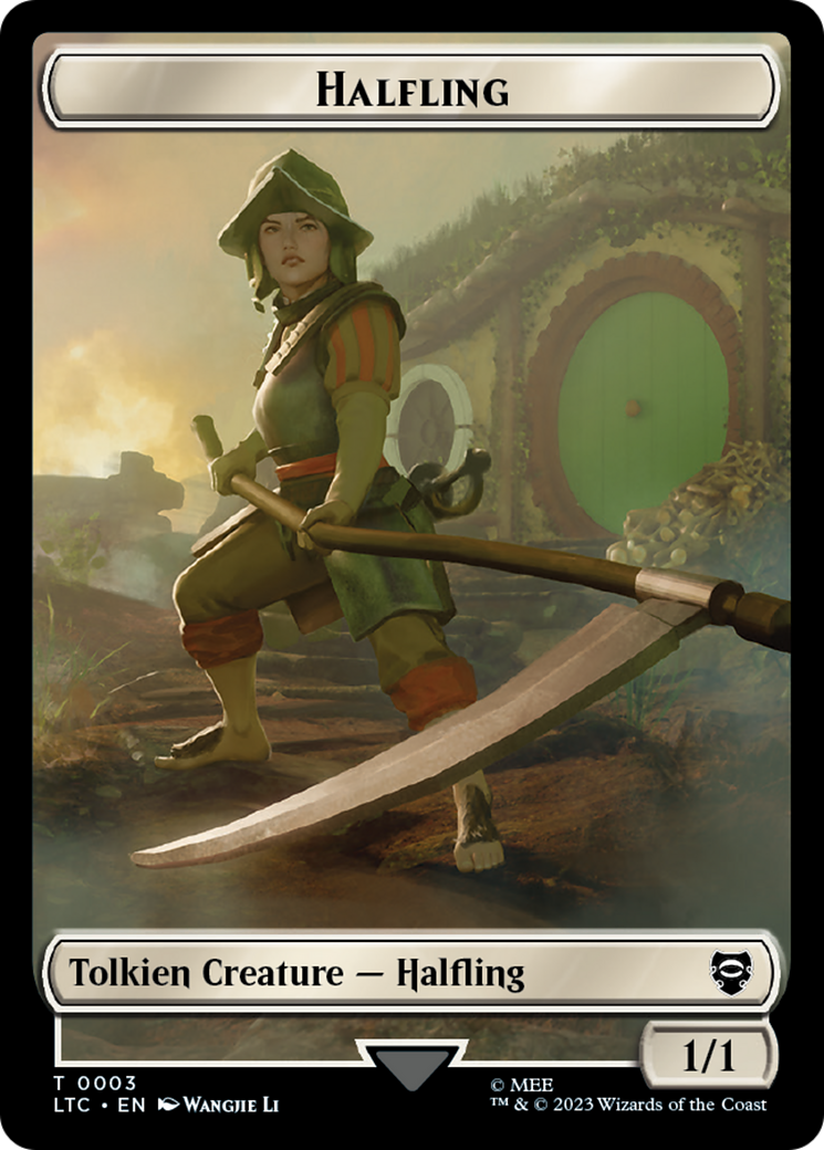 Halfling (TLTC-003) [Tales of Middle-earth Commander Tokens]