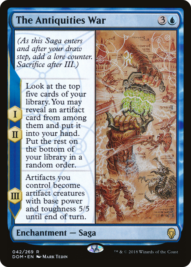 The Antiquities War (DOM-042) [Dominaria] Foil