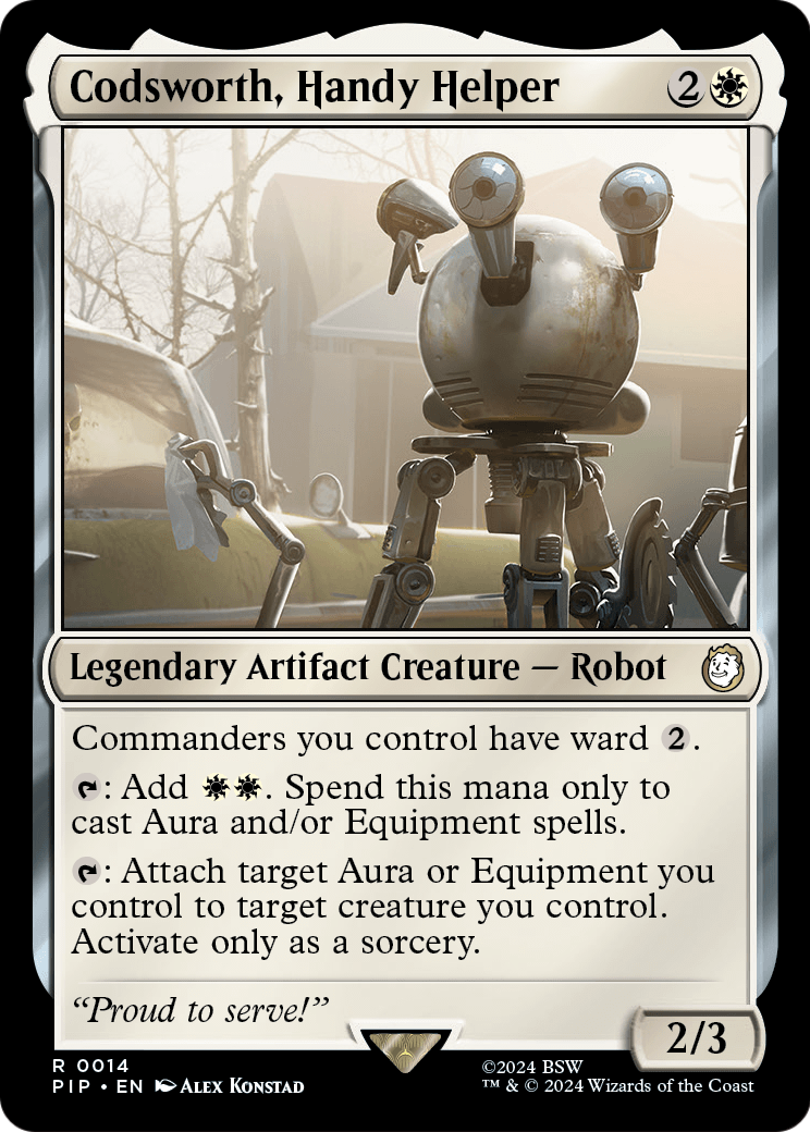 Codsworth, Handy Helper (PIP-014) [Fallout] Foil