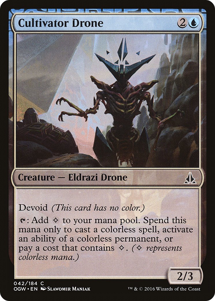 Cultivator Drone (OGW-042) [Oath of the Gatewatch] Foil
